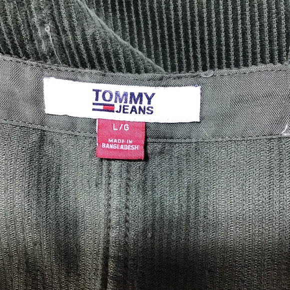Tommy Hilfiger Green Corduroy Overall Dress - Picture 7 of 12